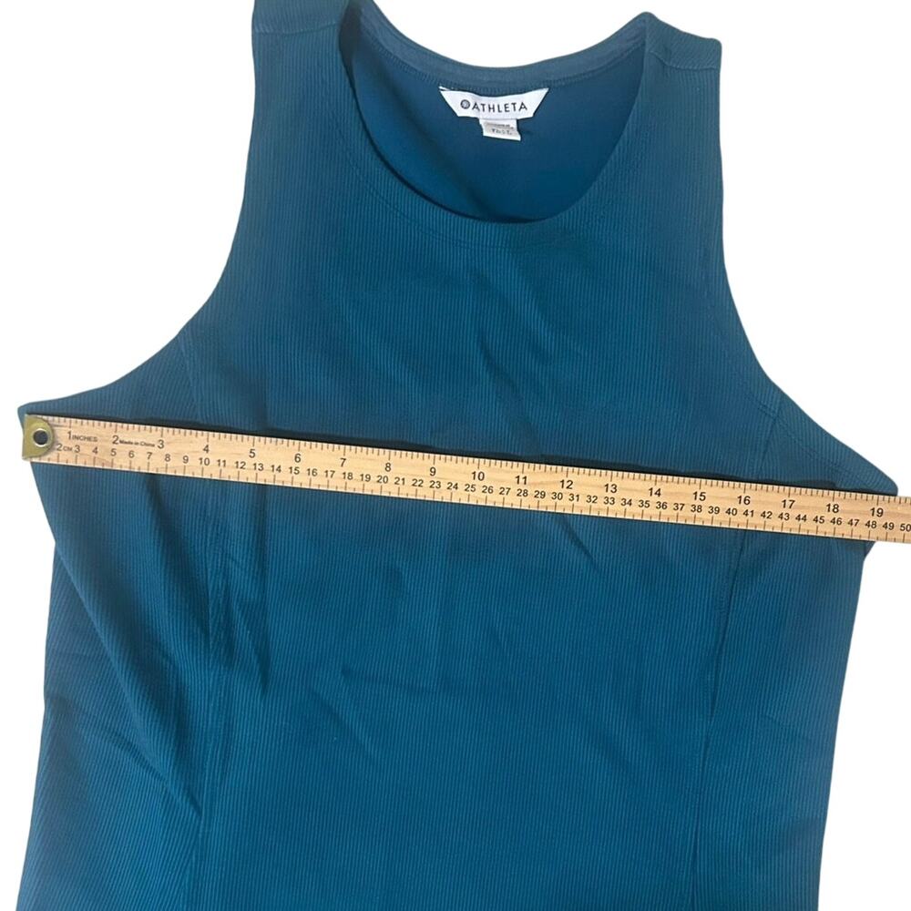 Athleta Women's Ribbed Sleeveless Midi Dress – Size XL - Picture 4 of 6